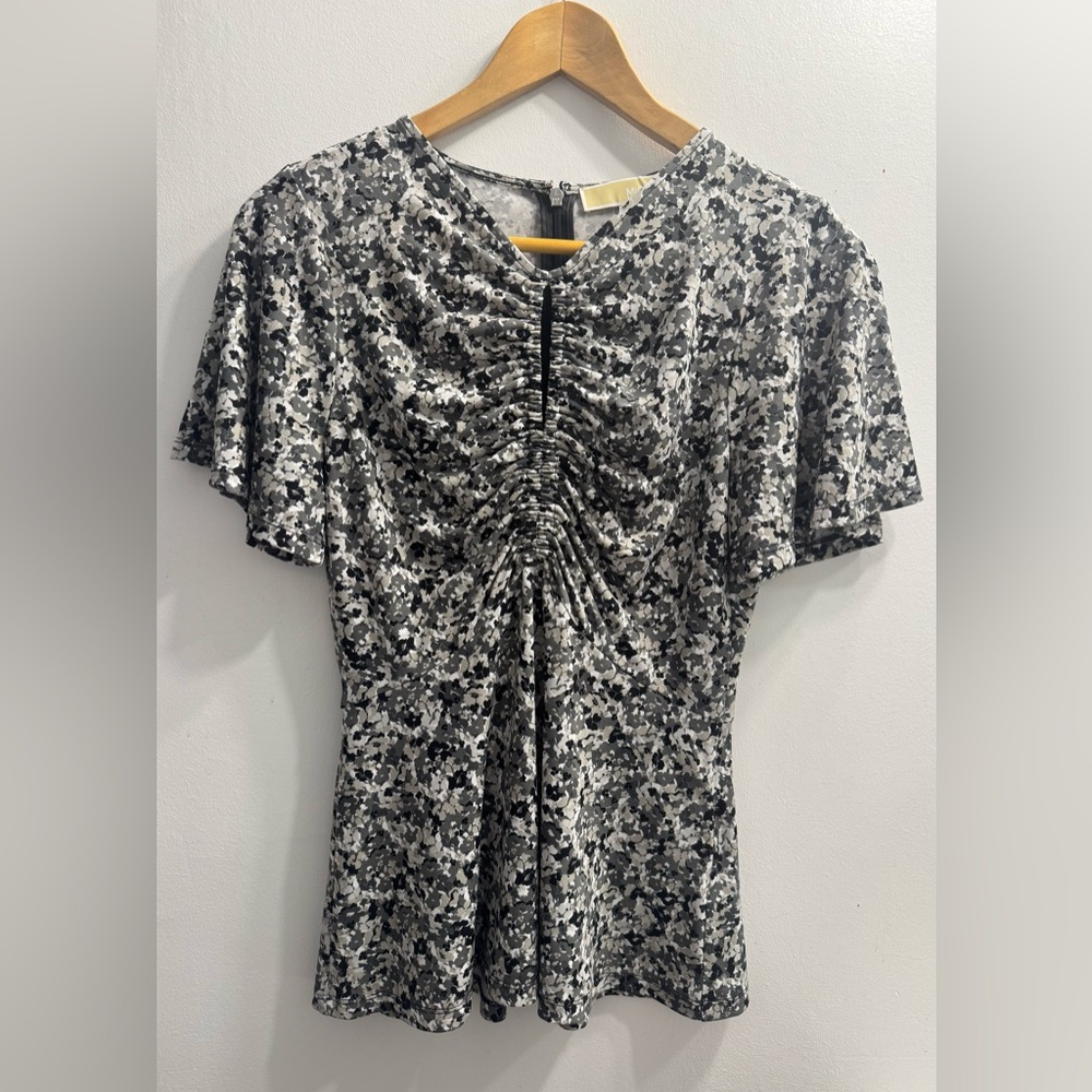 Michael Kors Ditsy Floral Printed Blouse